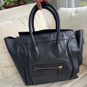 Celine Black Mini Luggage